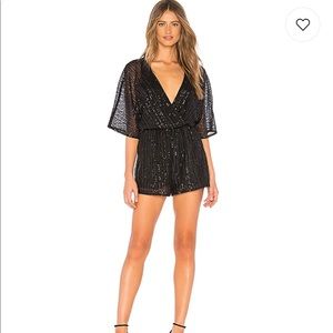 Super fly Romper on Black - BB Dakota